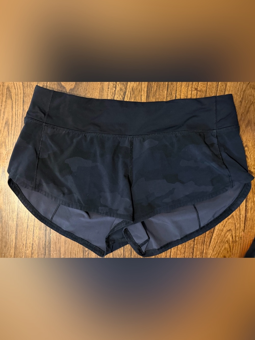 lululemon Speed Up Lined Shorts, Dark Camo